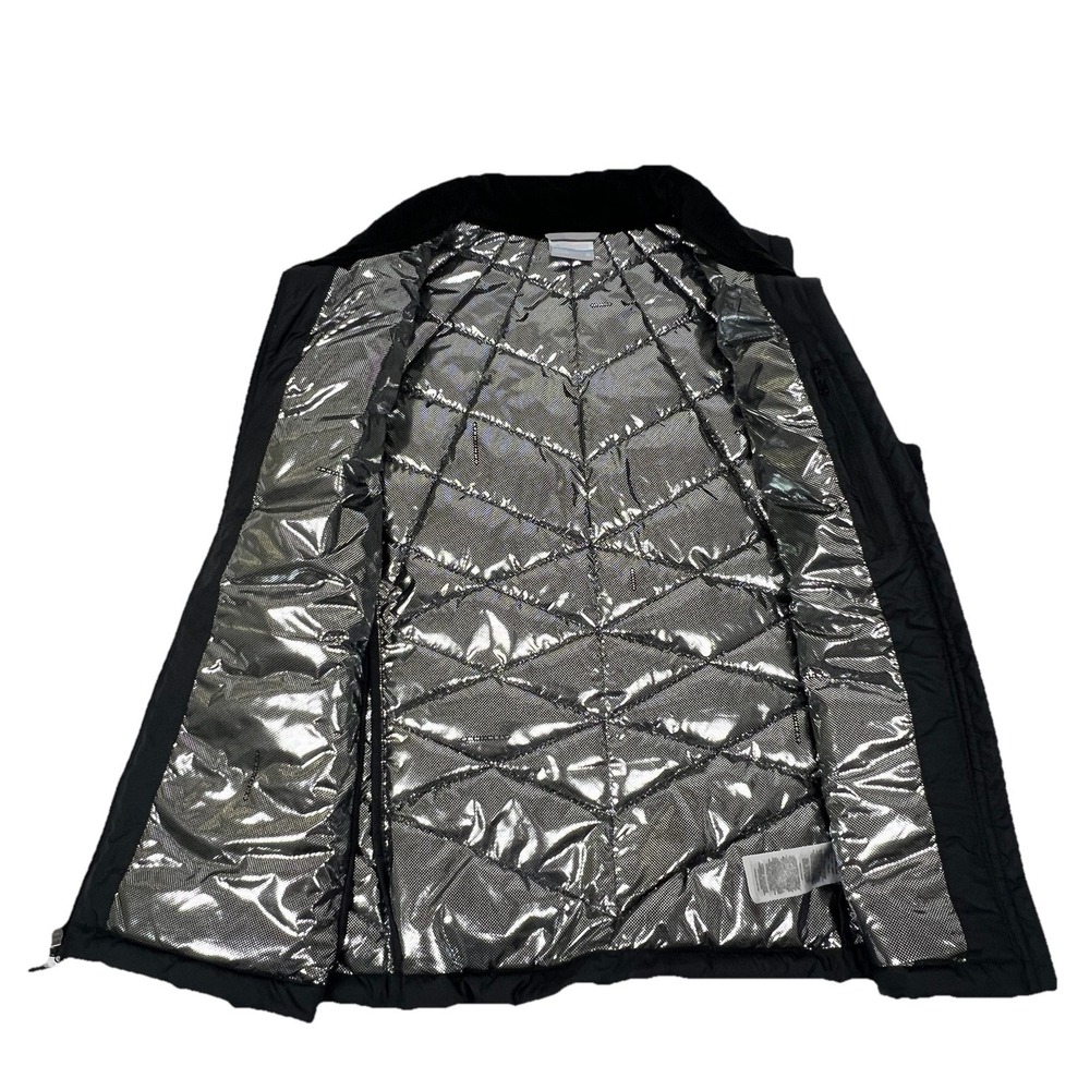 Columbia Omni Heat Insulated Puffer Vest Womens XL Black Lightweight Outdoor - Picture 5 of 11